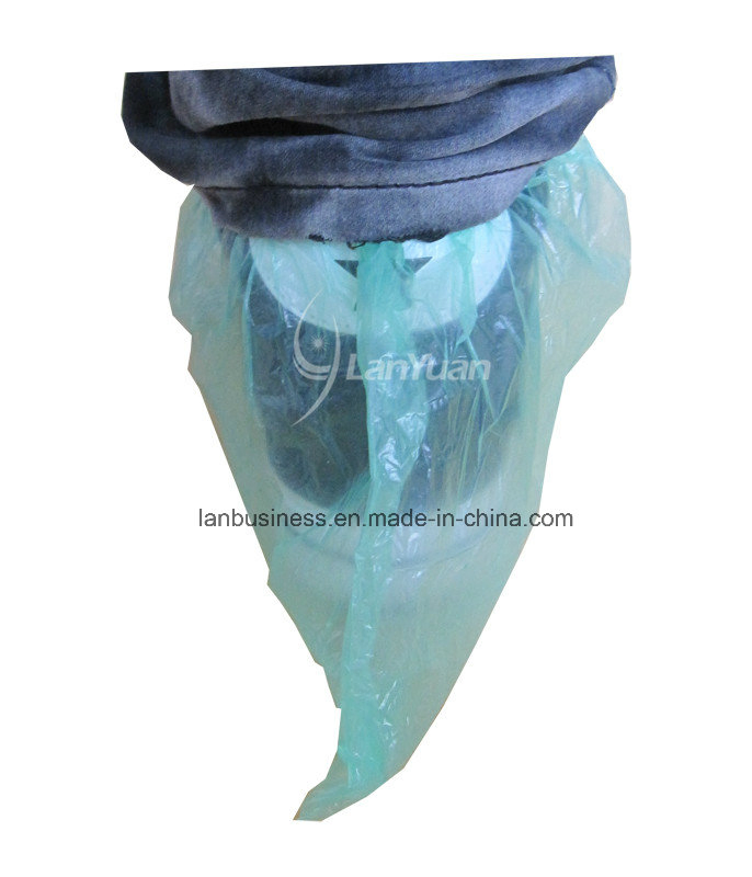 Disposable PE Waterproof Green Shoe Cover