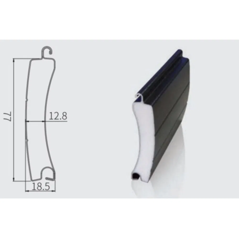 Easy Installation Aluminum-Alloy Rolling Shutter Door Slat for Shop