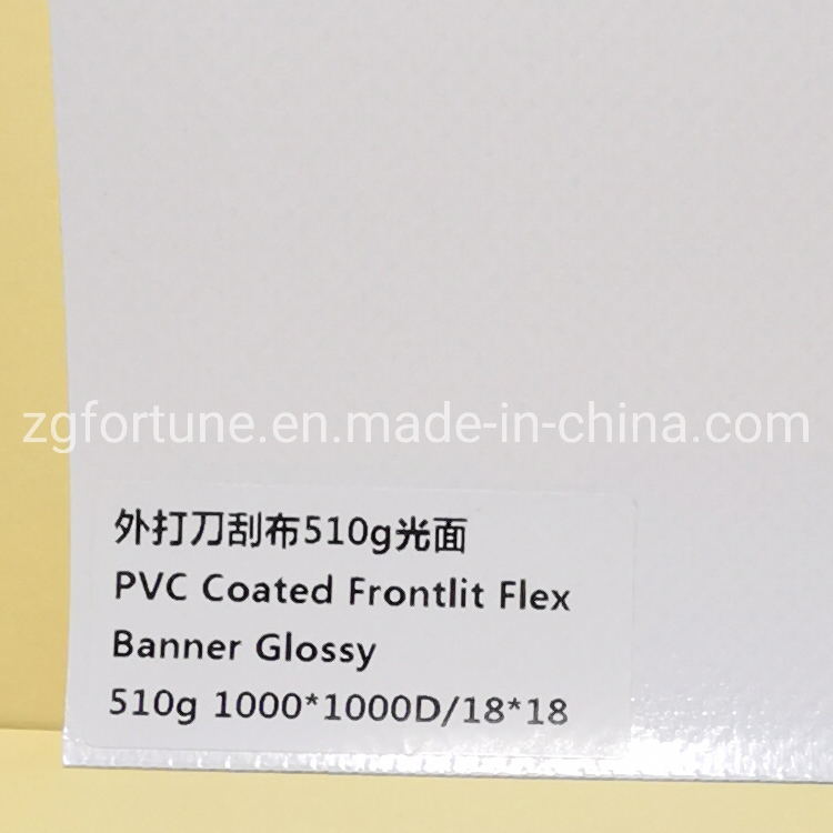 510g PVC Coated Tarpaulin Frontlit Flex Banner Outdoor Banner Advertising Materials