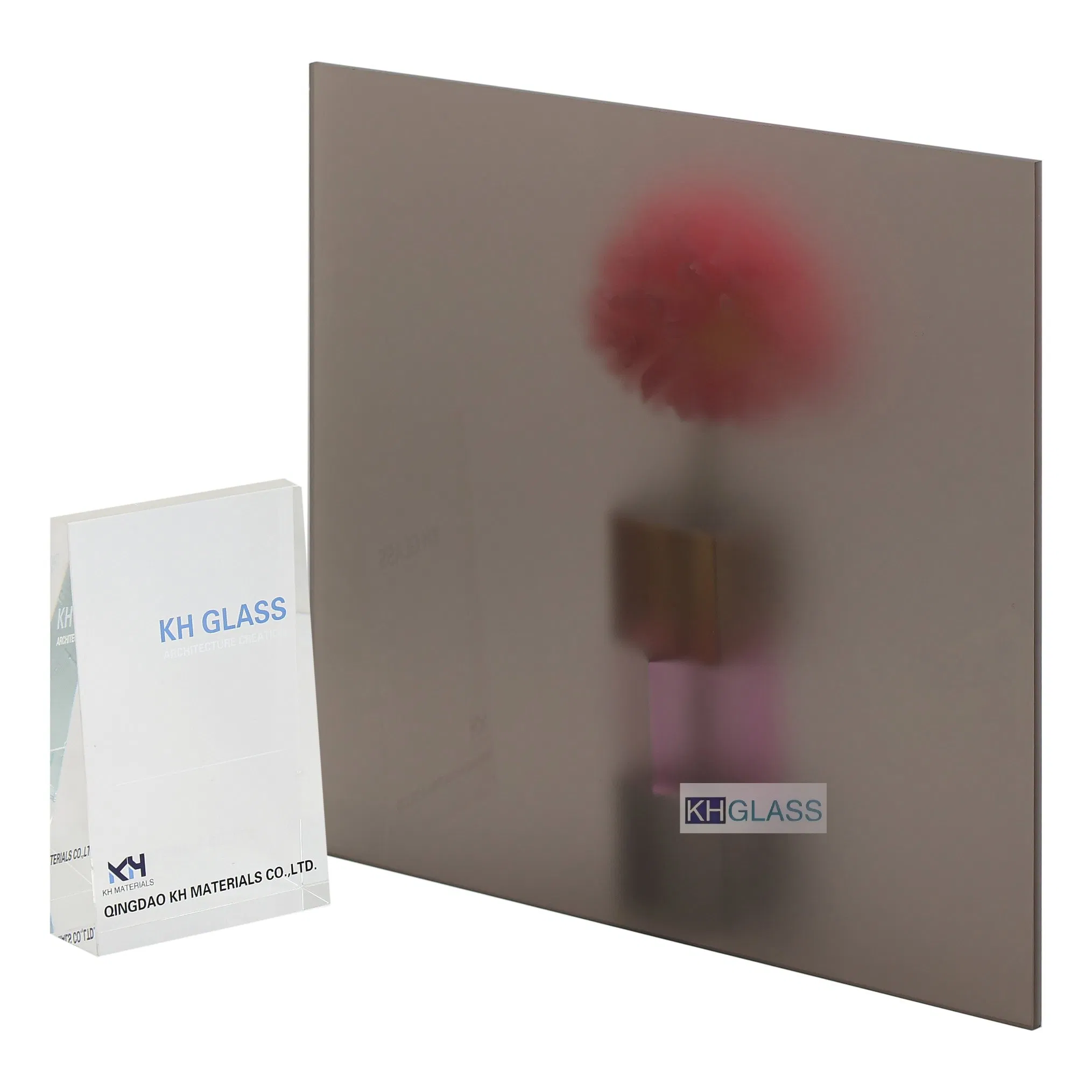 3mm 4mm 5mm 6mm Durable Frosted Acid Etched Glass No Figure Print