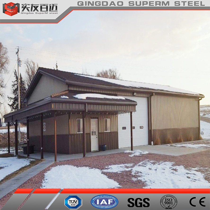Prefab Modular Barndominium Tiny Homes Cheap Metal Self Storage Warehouse Shed Agricultrue Building Prefabricated Steel Structure House