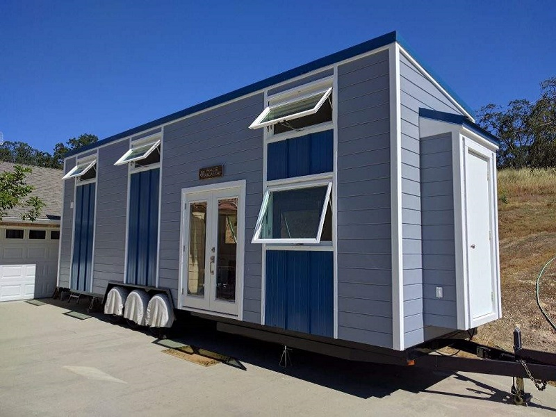 Prefab Light Steel Mobile Tiny House for Travelling