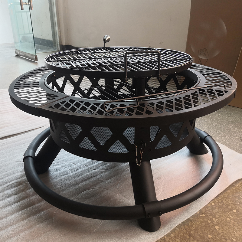 Outdoor Garden Patio BBQ Big Fire Pit Burner