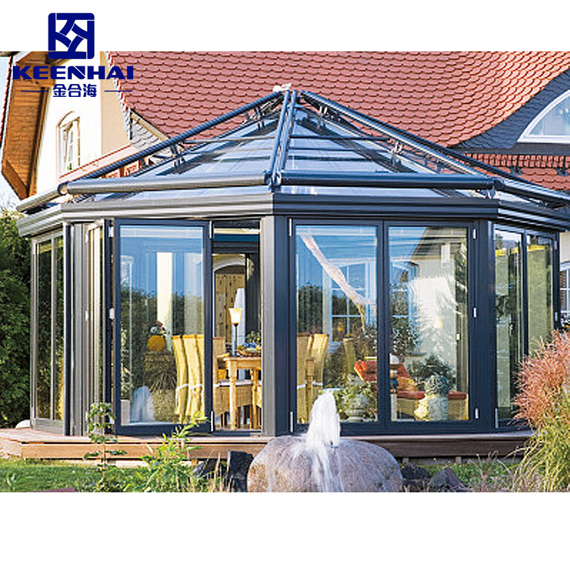 Modern DIY Prefab Aluminum Glass Sunroom