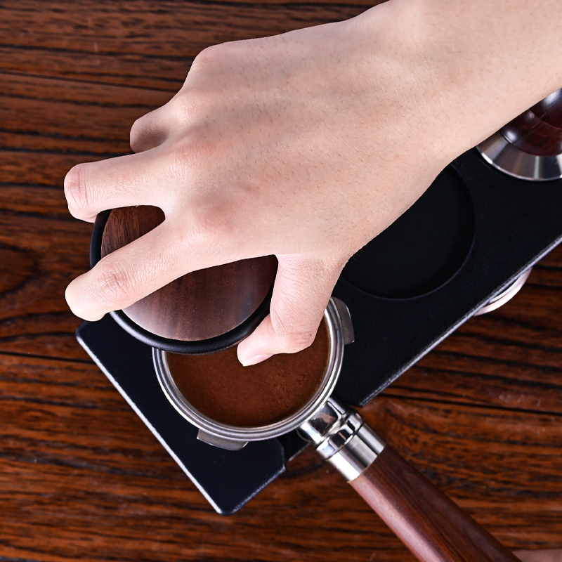 База для темпера кофе Premium Black Plastic