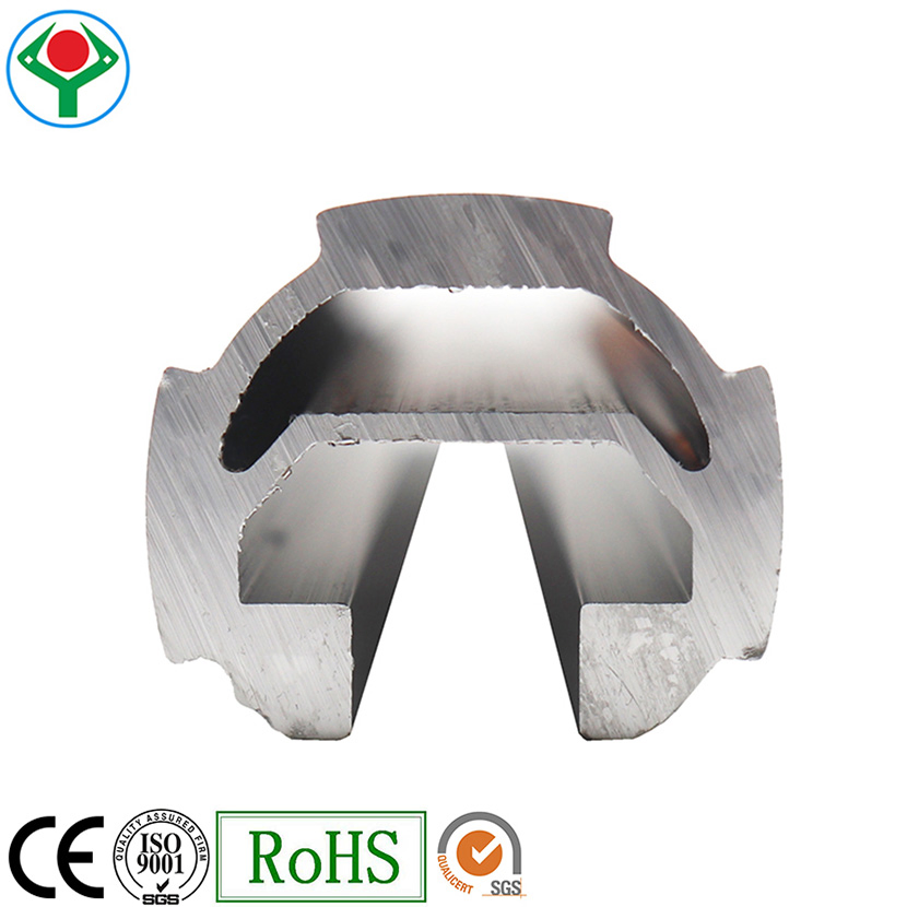 Yusi 28mm Silver Aluminum Pipe for Industrial Cart Racking