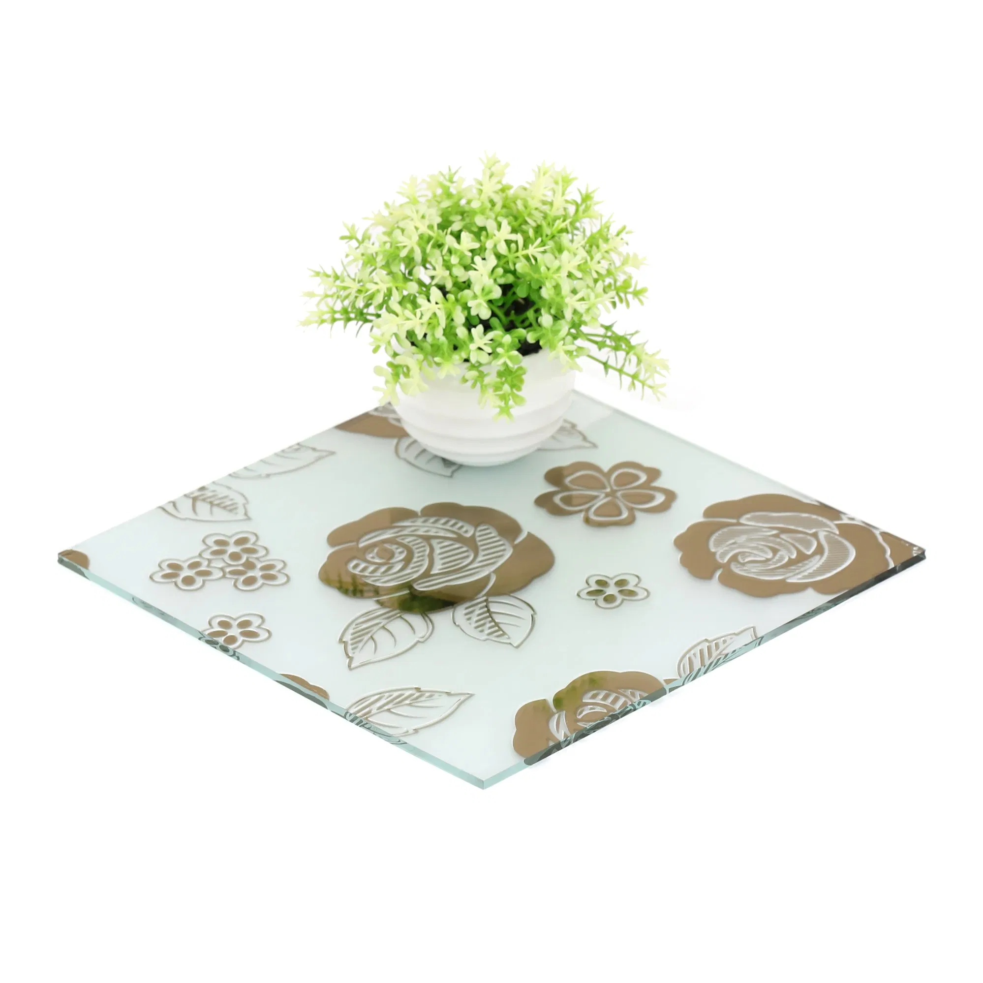 3-12mm Acid Etched Pattern Glass for Building Decorative Shower Room Window Manufacture