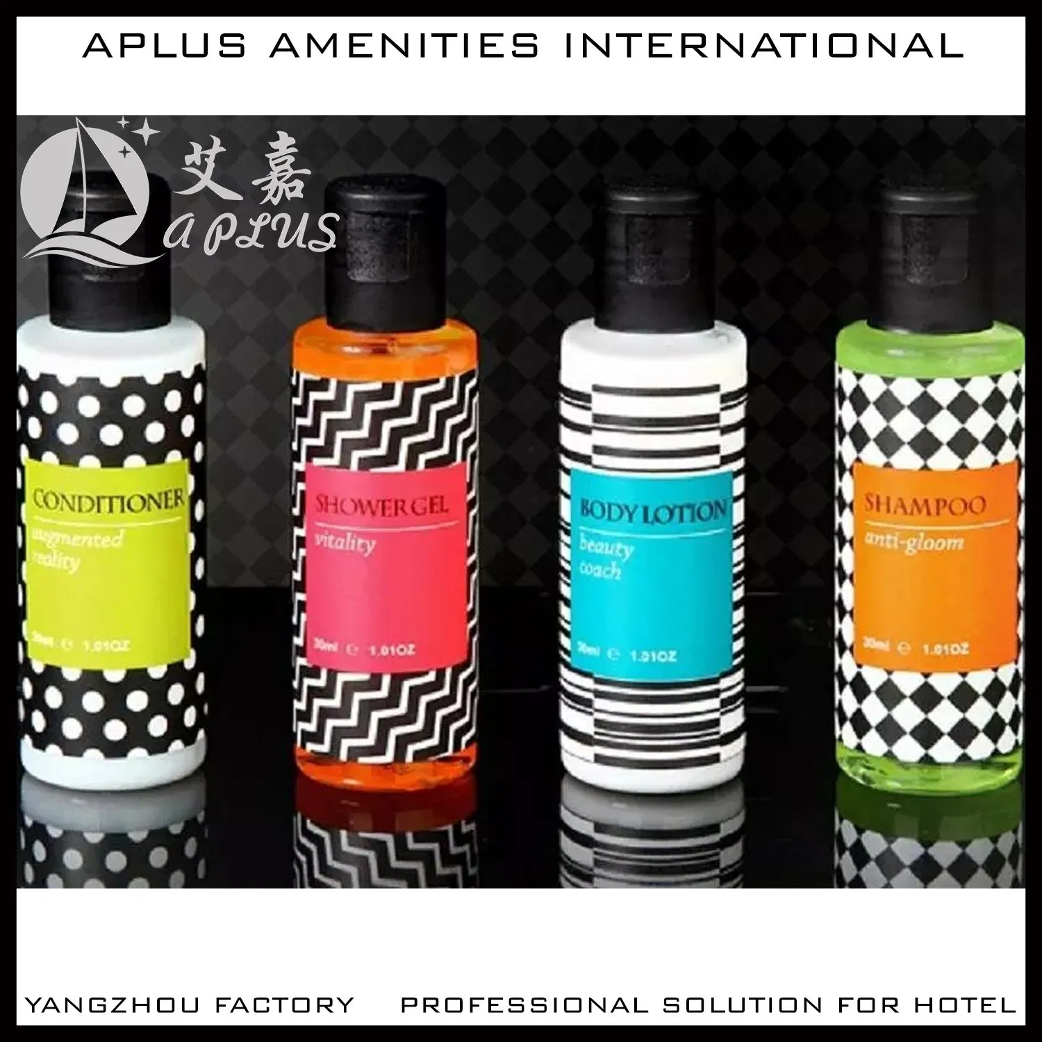 30ml New Design Hotel Shampoo PVC Bottle 02