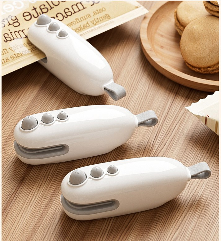 Портативный вакуумный упаковщик 2-в-1 с USB-зарядкой