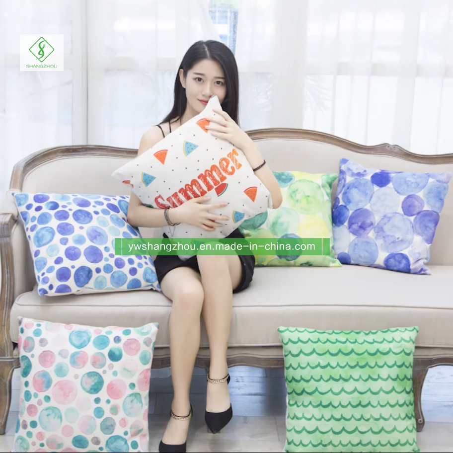 Norcic Custom Pillow Gift Pillow Multi-Size Fabric Office Back Cushion