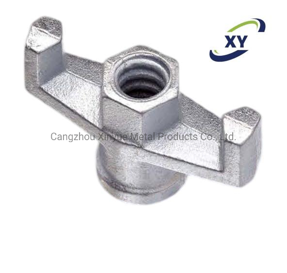 Construction Scaffolding Wing Nut Anchor Nut Tie Rod Nut Plate Nut Tie Rod Combination Nut for Formwork System