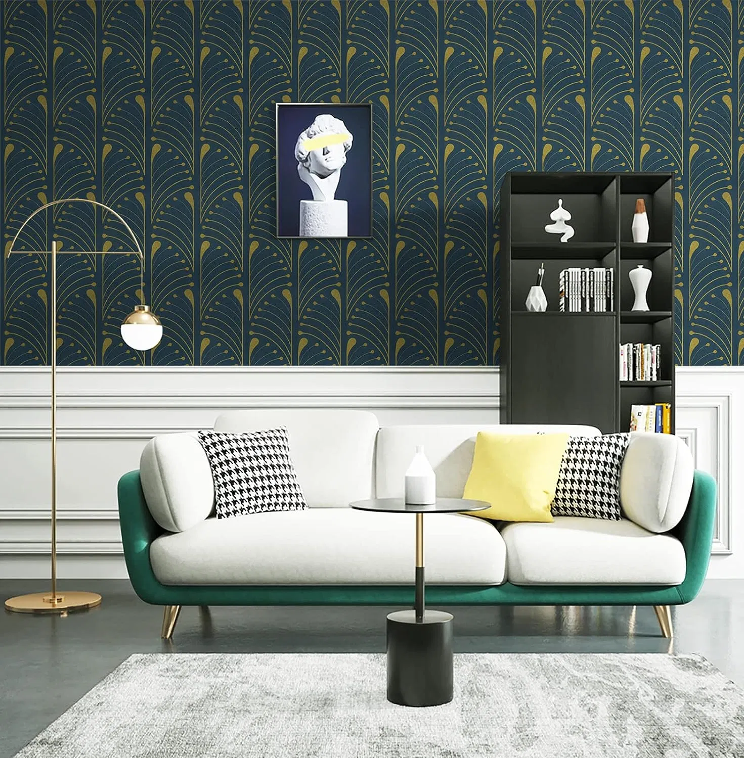 Removable Self Adhesive Wallpaper for Walls Bedroom Home Decoration