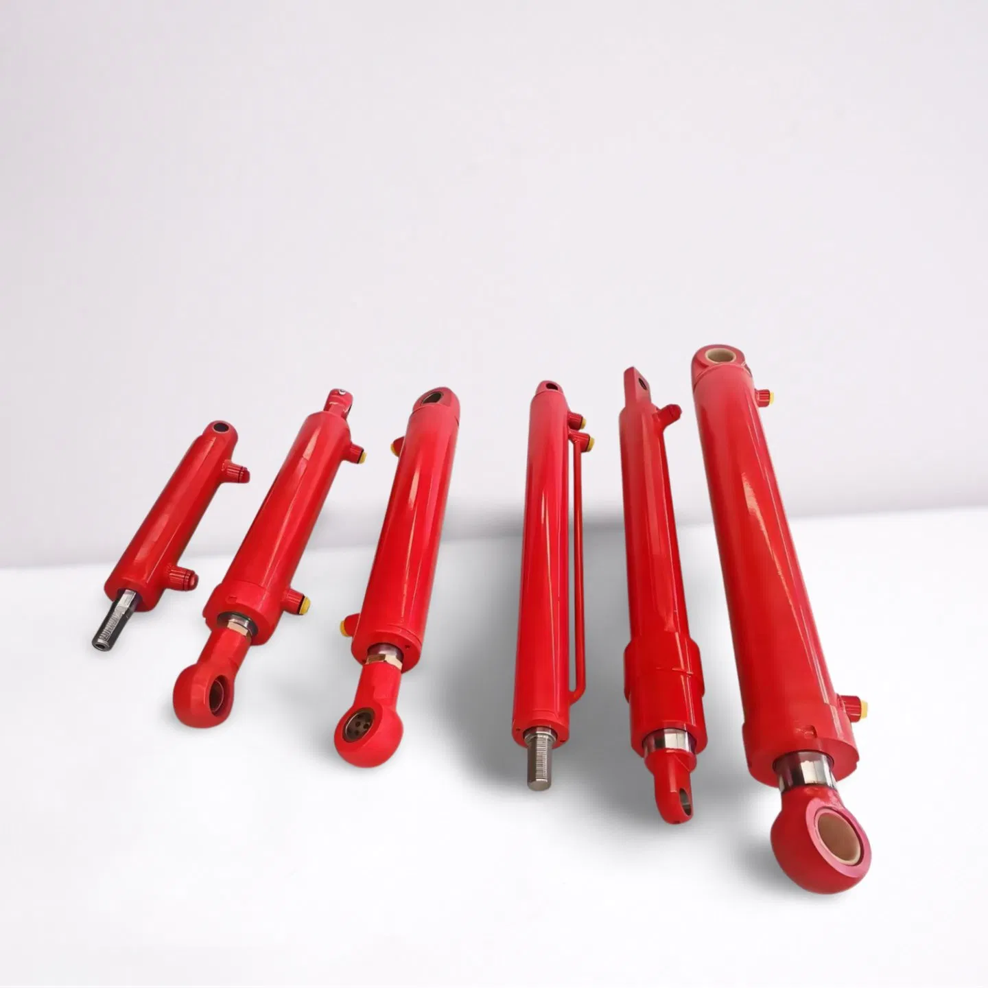 Гидравлический цилиндр двойного действия, телескопический