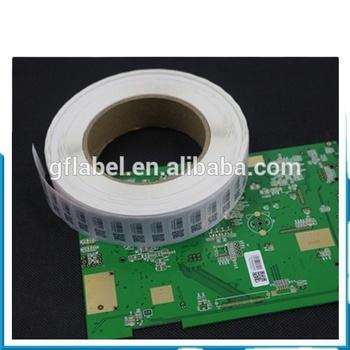 High Temperature Qr Code Heat Resistant Stickers for Label Printer