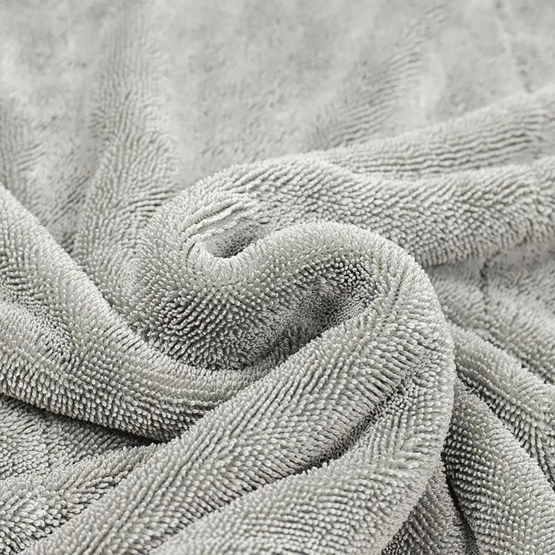 Pet Towel Microfiber Coral Double Side Thicken Car Wash Towels Soft Strong Absorption Kitchen Dish Cloths Cleaning Towel