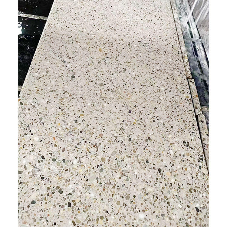 Blue Wholesale marble Floor Cement Tiles Terrazzo Tile Indoor Outdoor Artificial Stone