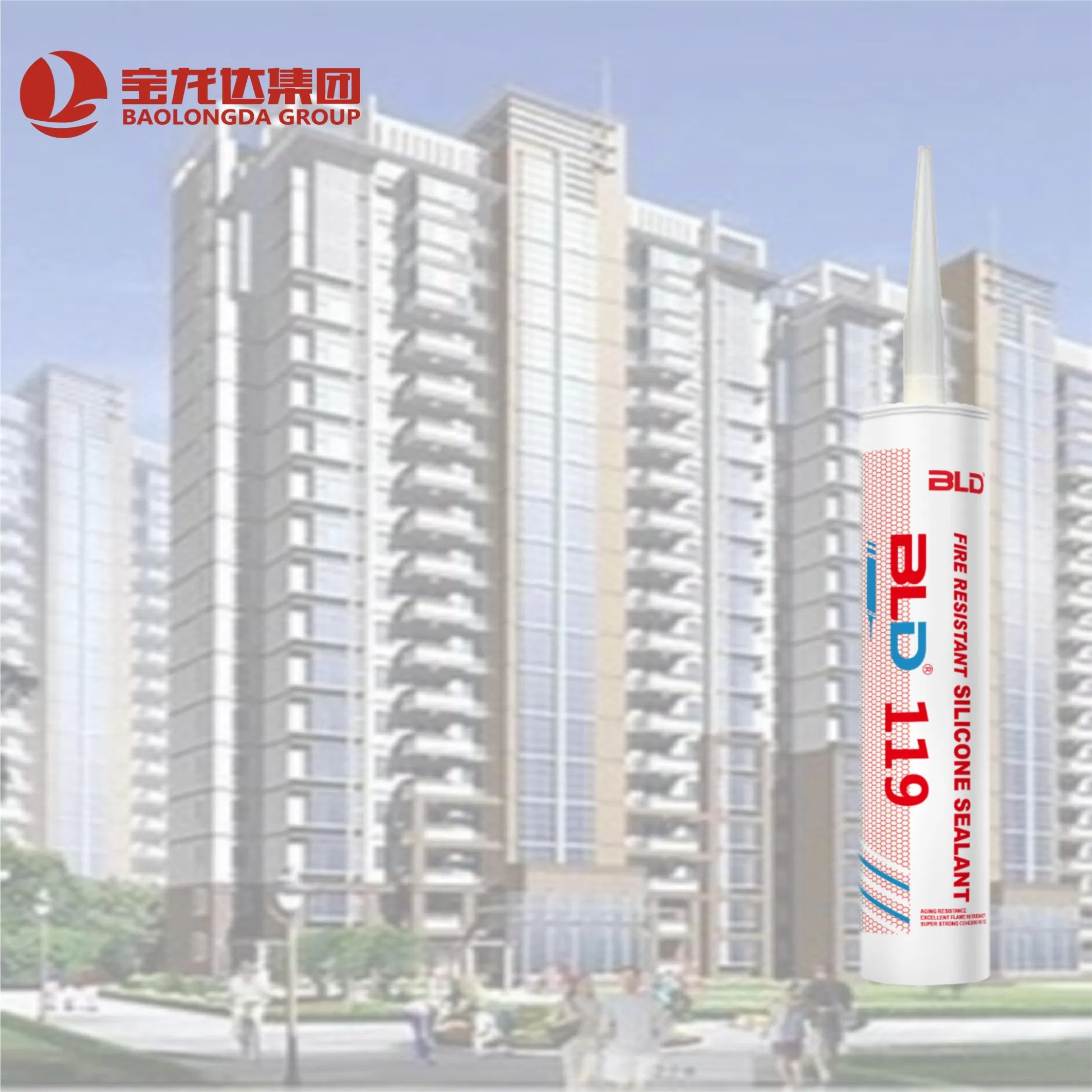 Fire-Resistant Silicone Sealant for Ventilation Ducts