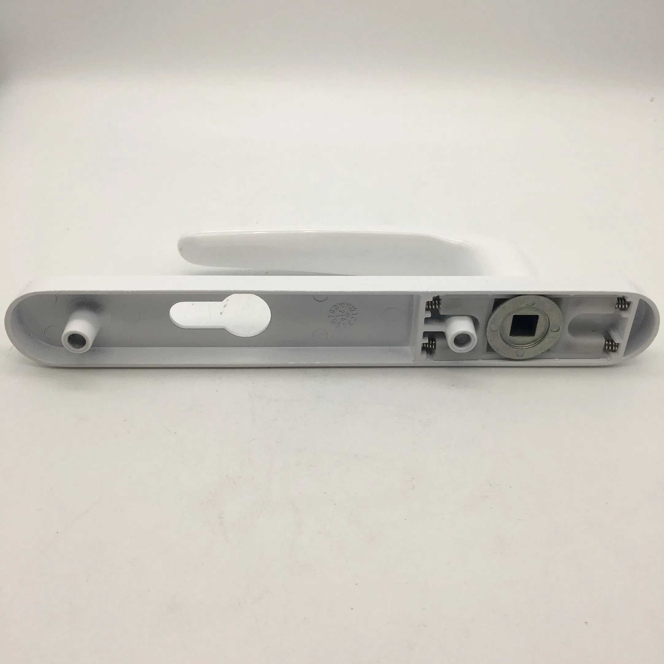Plastic Steel Door Opening Transmission Handle Lockable Casement Door and Window Hardware Accessories European Style PVC Door Handle