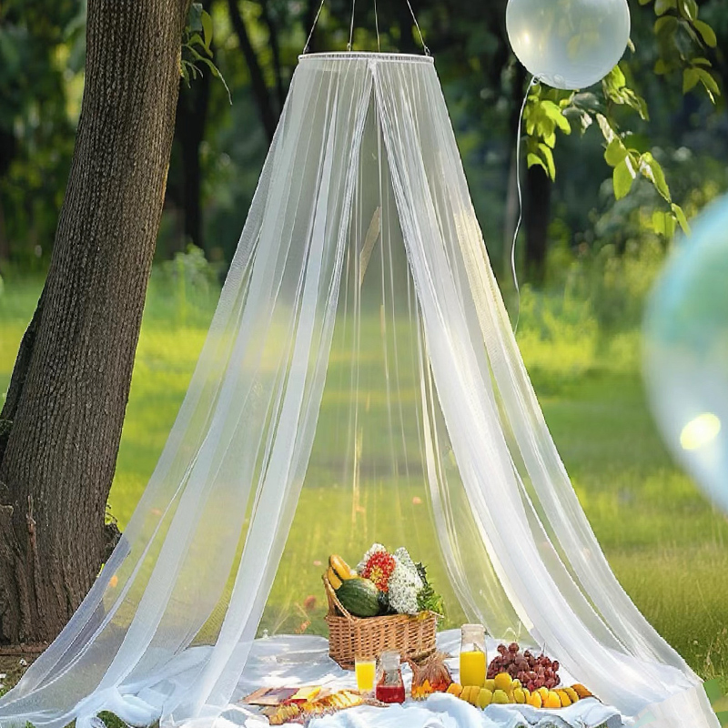Anti Bug Mosquito Net for Camping and Outdoor Travel Large Size for Double Bed Canopy Picnic Mosquito Net