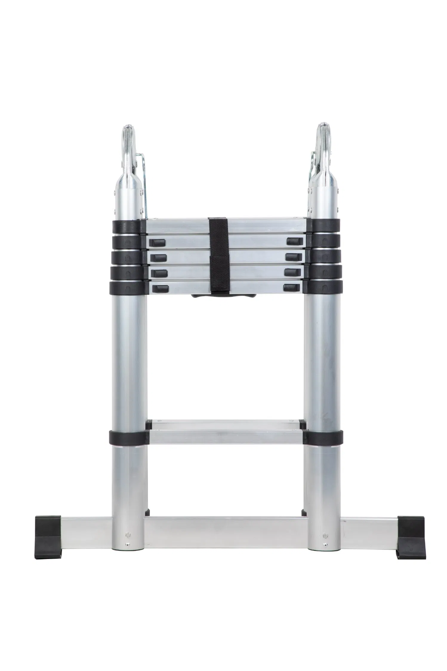 Practical Two-Sided Aluminium Telescopic Ladder with Joint Connection