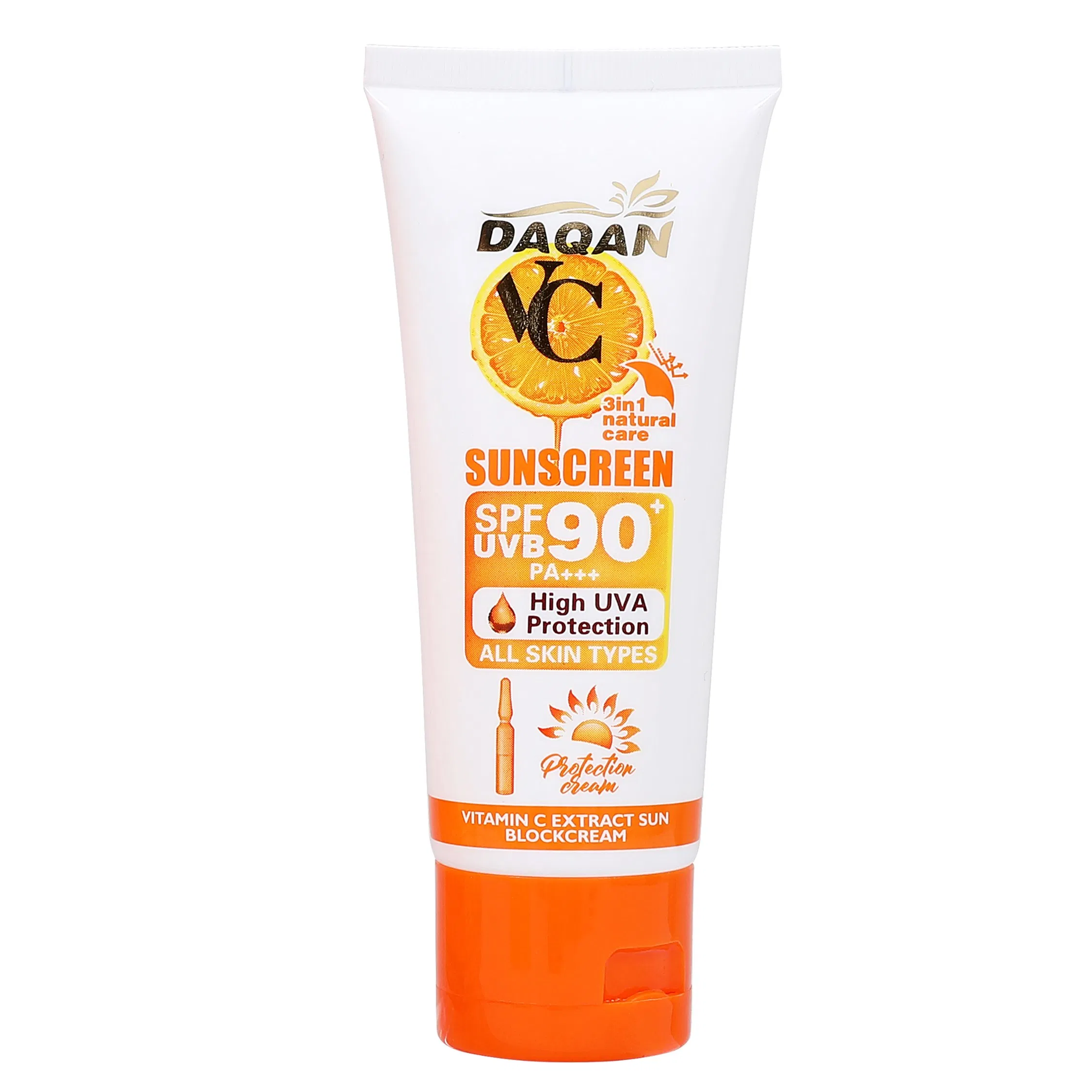 Wholesale Lightweight SPF90 Skincare Sun Protection Cream Moisturizing Sunscreen 60ml