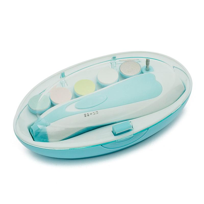 Electric Baby Nail Trimmer Infant Care Safe Nail Clipper Set Cutter Manicure Baby Electric Nail File