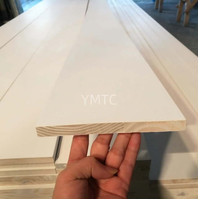 Europe Style White Primer Fj S4s Wooden Board Flat Board