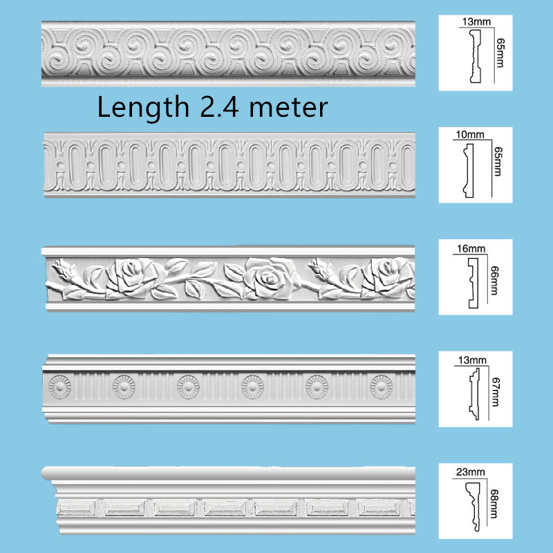 Popularhot Sales New Factory Price Skirting Ceiling Cornice Mold Decorative PU Crown Moulding