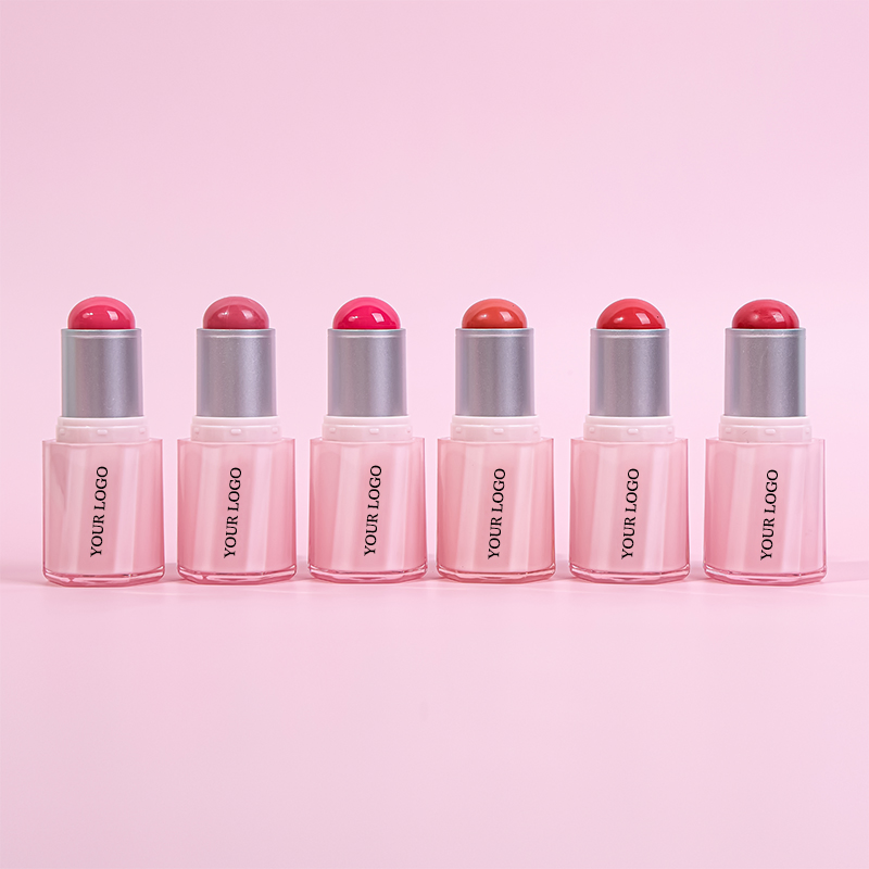 Long-Lasting Blush Stick with Pearlescent Matte Finish for a Natural Nude Look