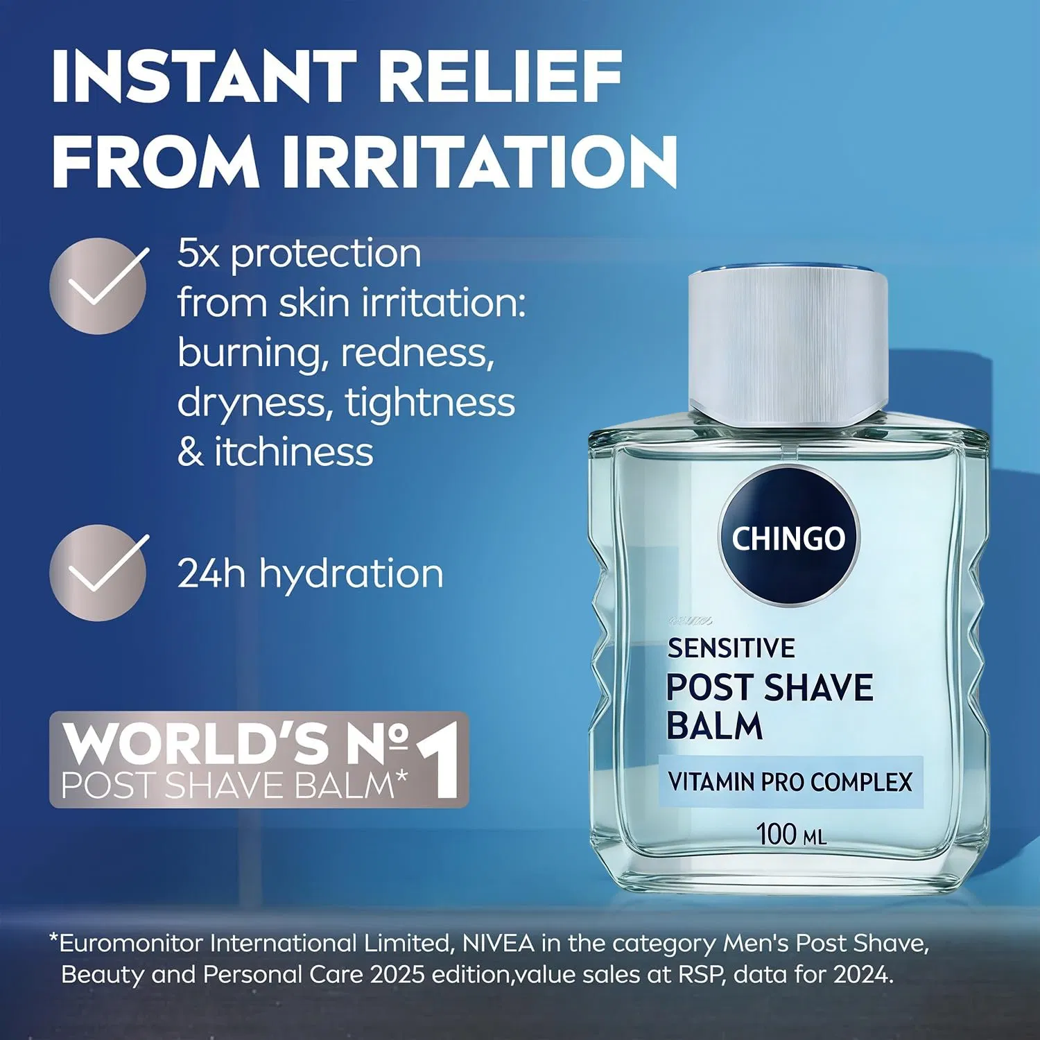 Mild Repairing Men Aftershave Balm Calming Hydrating Nourishing Cream