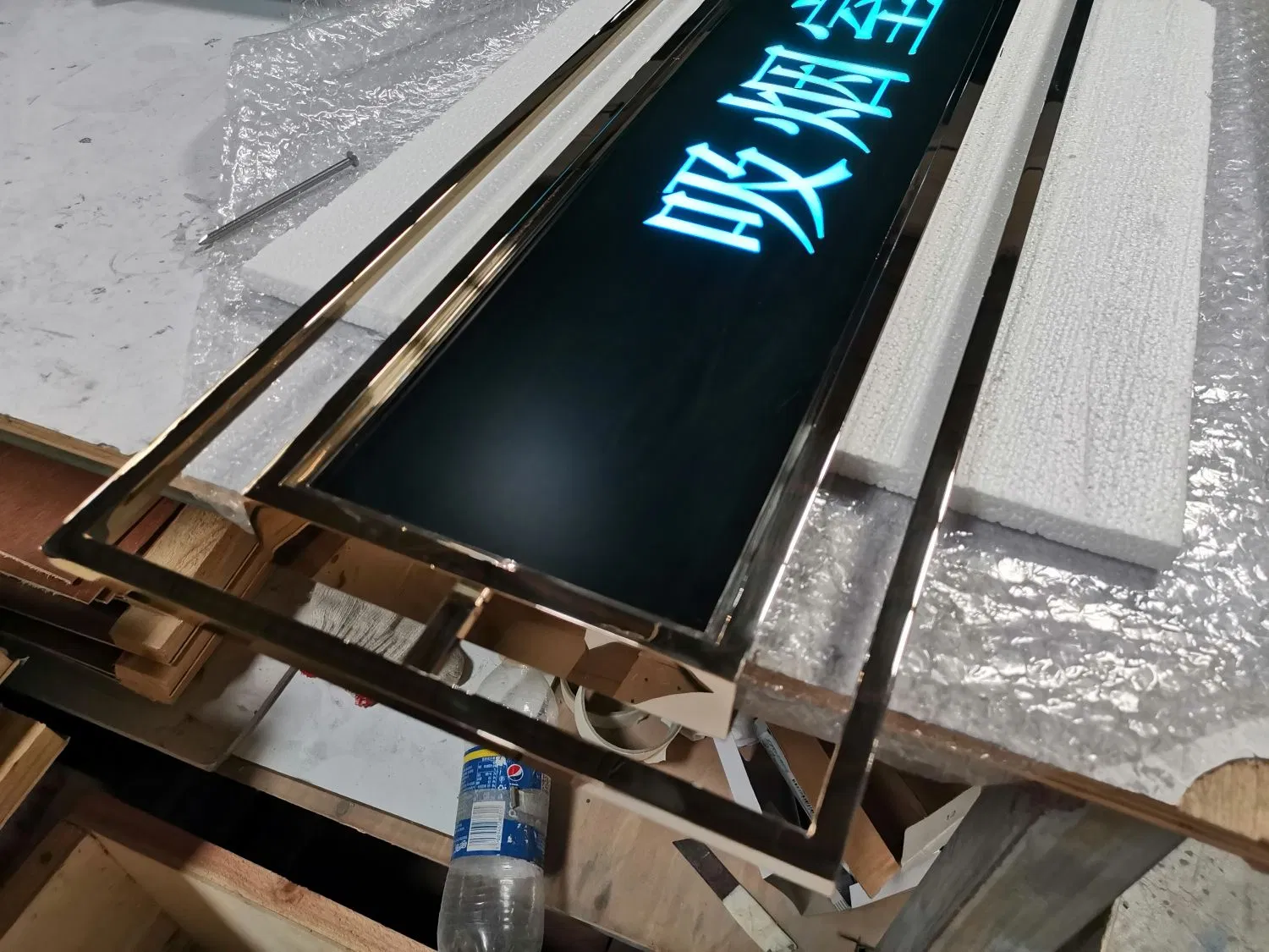 Hotel Smoking Room Sign Board 3D LED Sign