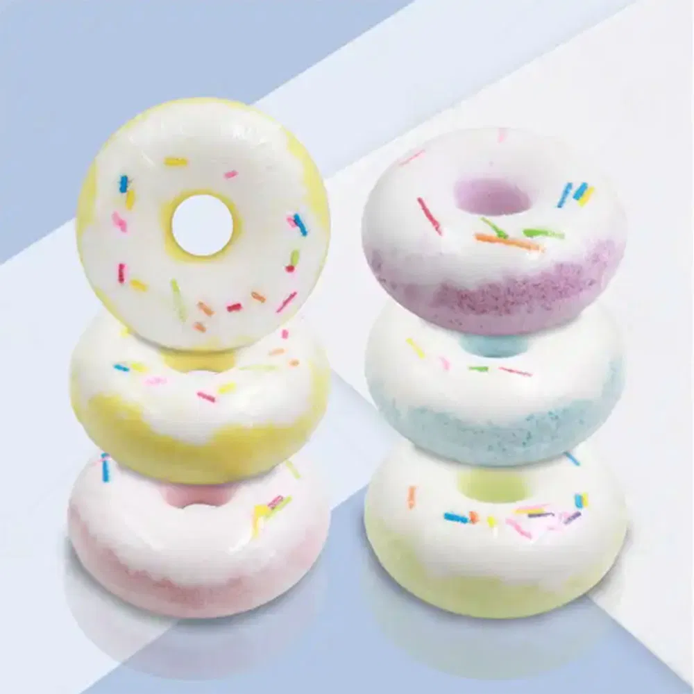 Wholesale Donut Bombs Bubble Bath Aromatherapy Body Care SPA Luxury Bath Bomb