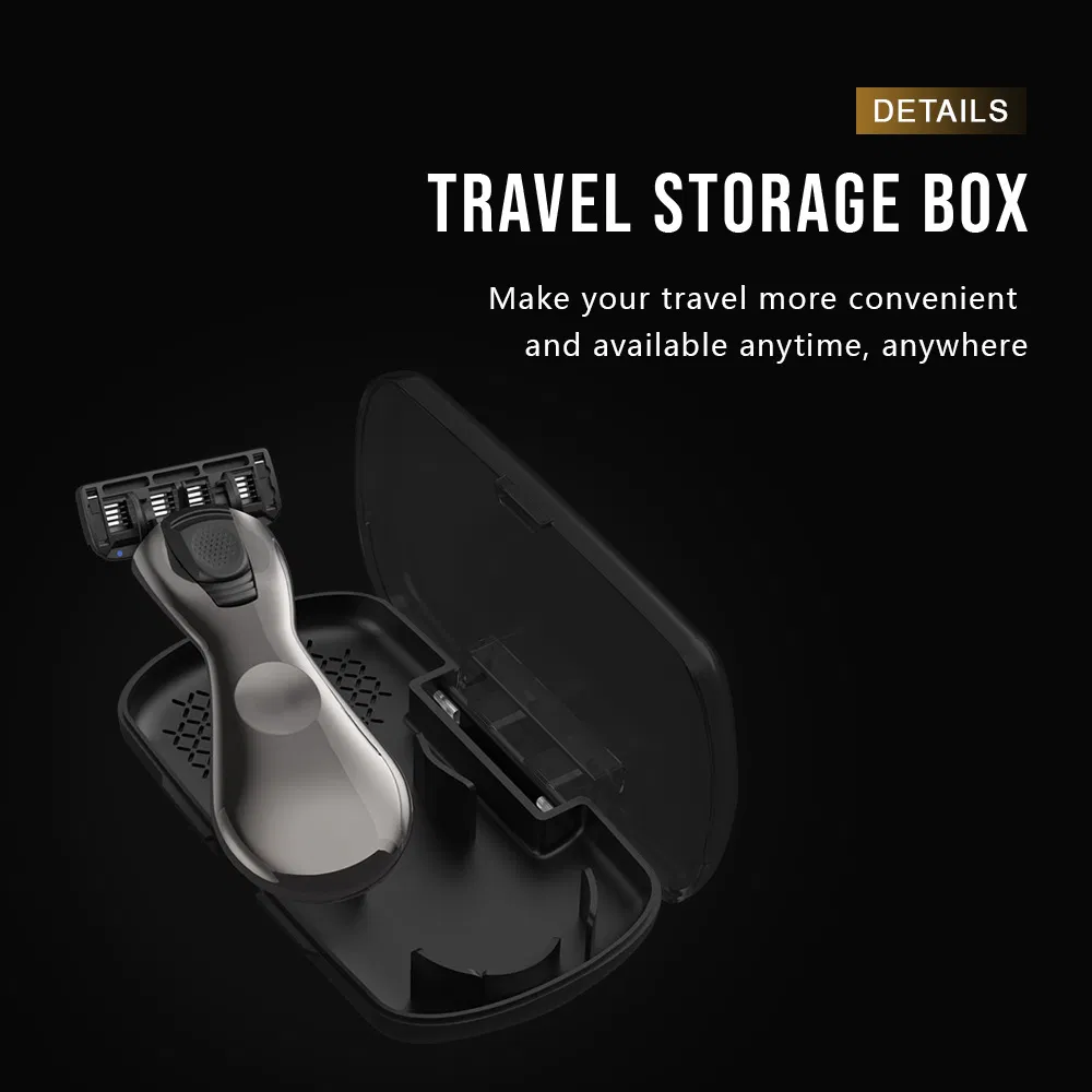 Lilipro G1 Shaving Razor with Surrounded Lubricating Strip 5 Blades Razor