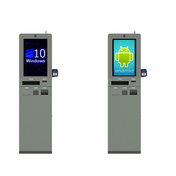 All-in-One Touch Screen Self Check in/Check out Room Card Issue Kiosk Machine for Hotel