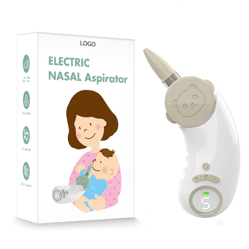 Baby Nose Sucker Cleaner Booger Mucus Remover Electric Nasal Aspirator for Infant