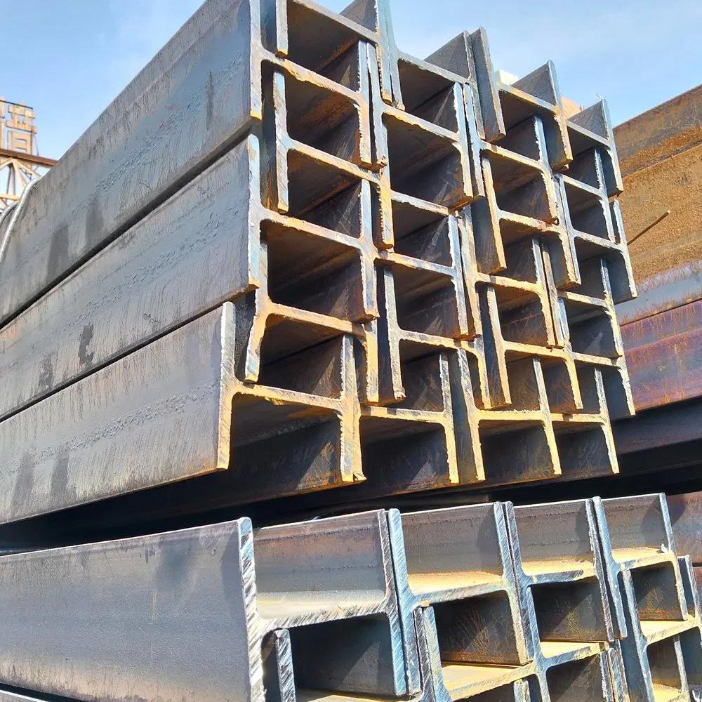 S235jr S355jr S355j2 A36 S355nl S355ml Galvanized Carbon Hot Rolled Universal Steel H Beams for Construction