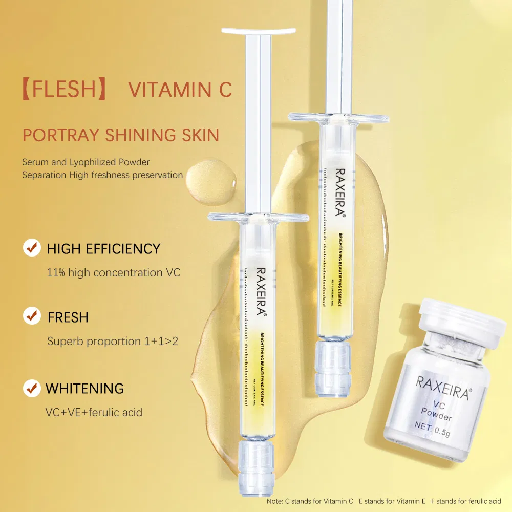 100% High Concentration Vitamin C Brightening Beautifying Essence Set