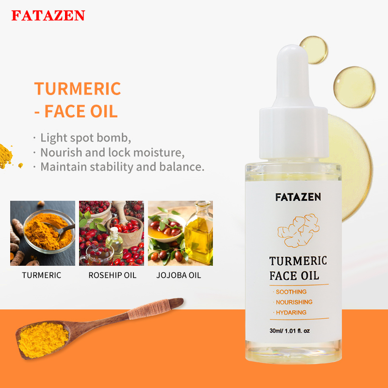 Anti-Oxidant Vitamin C Dry Fine Lines Repair Damaged Turmeric Facial Essence