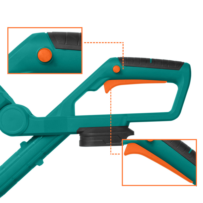 Power Action 20V Cordless Lithium Battery Grass Line Trimmer Garden Cutter Tools