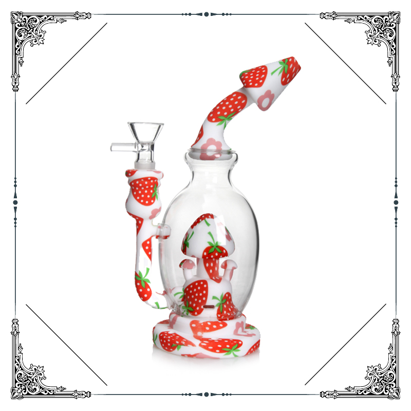 Phoenix Star Silicone Pipe Pocket Hand Pipe Mixed Colors Sweet Puff Smoking Product Hookah Smoking Pipe Factory Wholesale