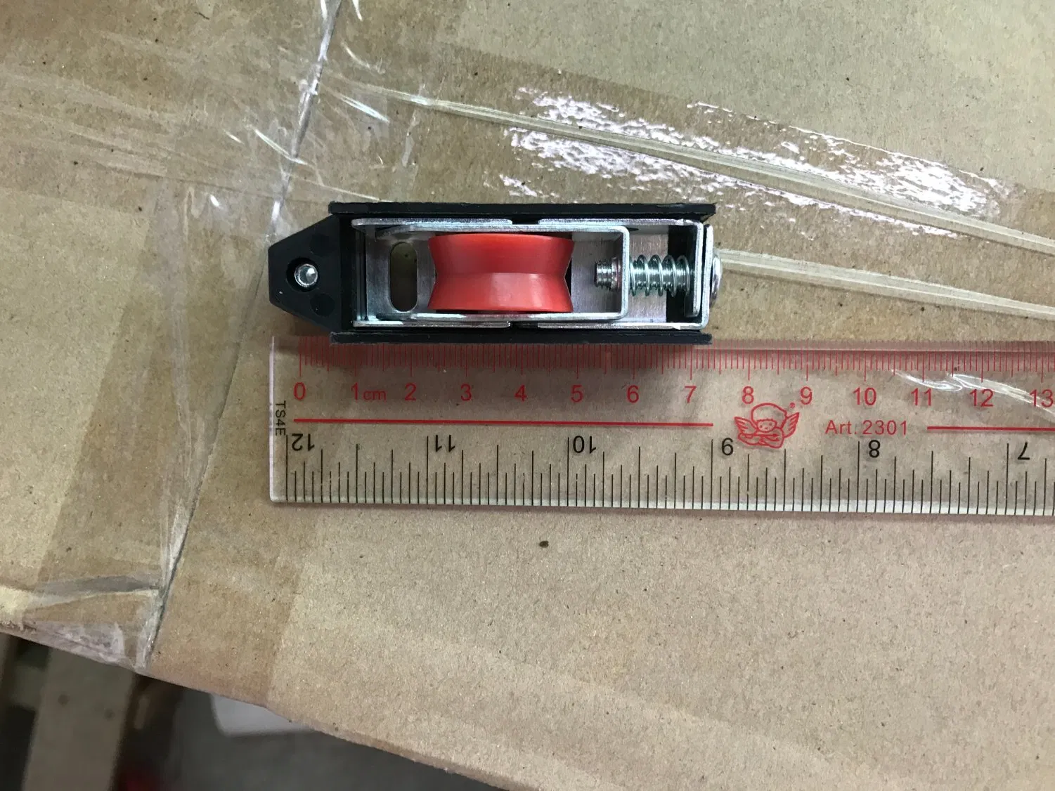 Sliding Window Nylon Plastic Housing Bearing Pulley Roller