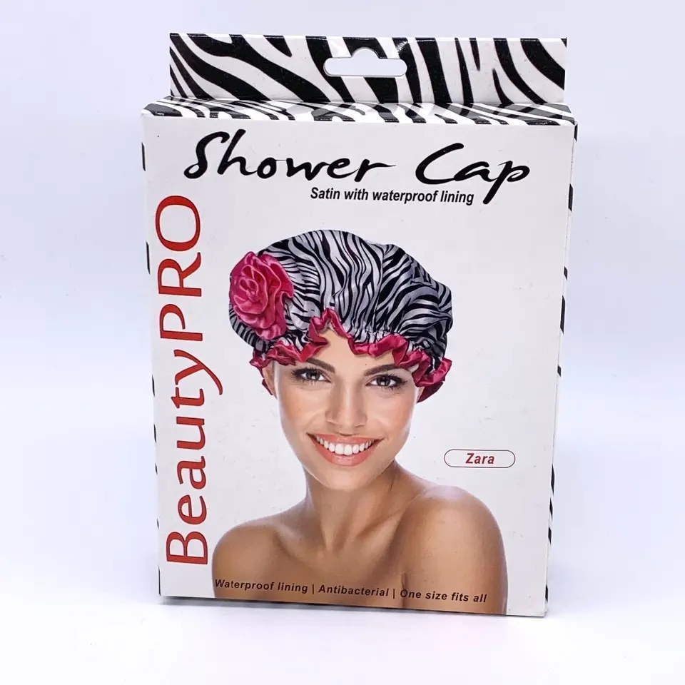 Quiet Girl High Quality Printed Flamingo Shower Caps