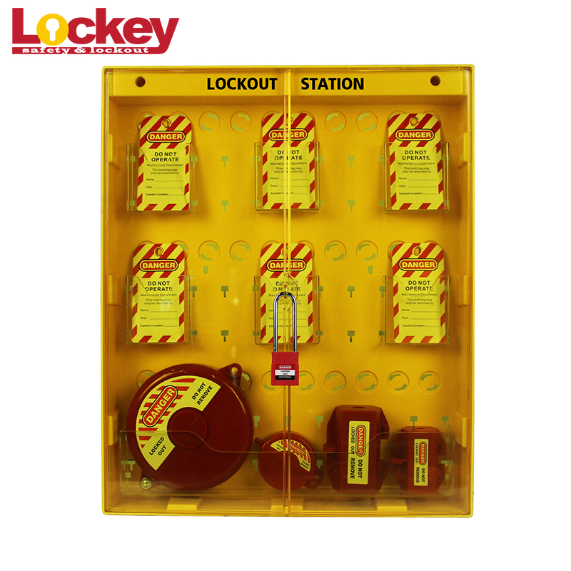 Wall Mounted Combination Advanced Industrial Safety Lockout Station
