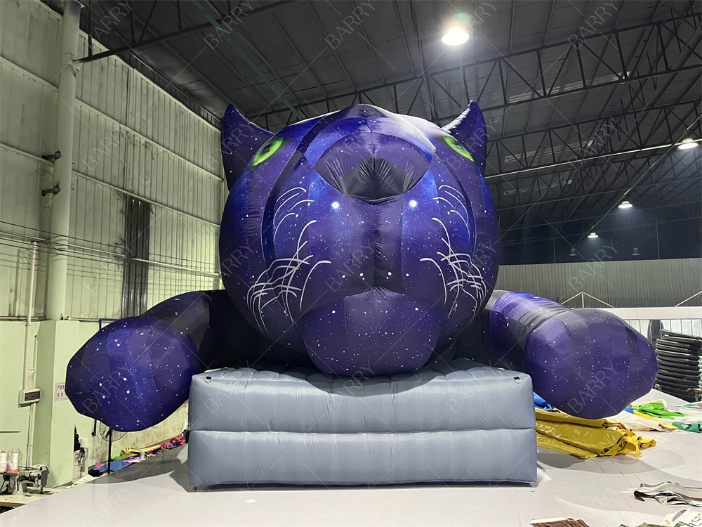 Advertising Giant Vivid Animal Cartoon Mascot Inflatable Tiger Model