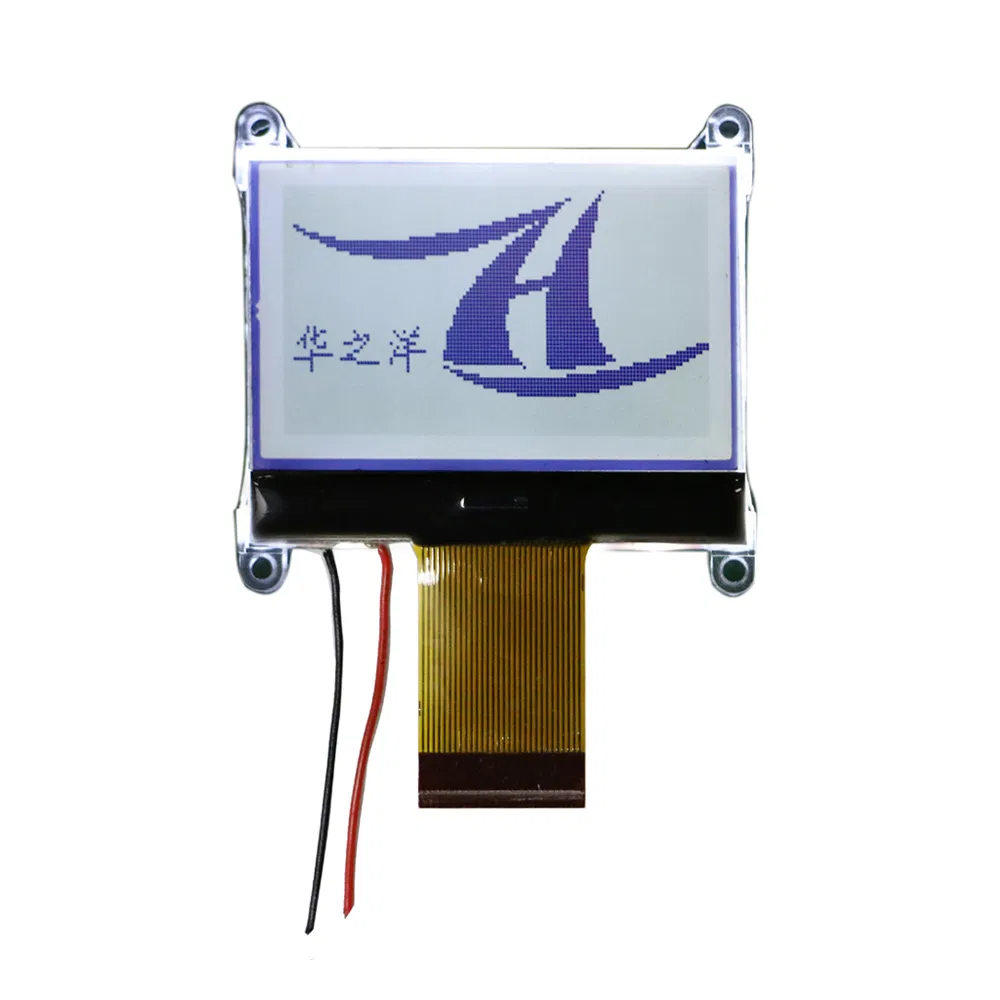 Low Cost Cog 128X64 DOT Matrix Monochrome LCD Display Panel Smooth Animation Support for Graphics and Character with Excellent Performance