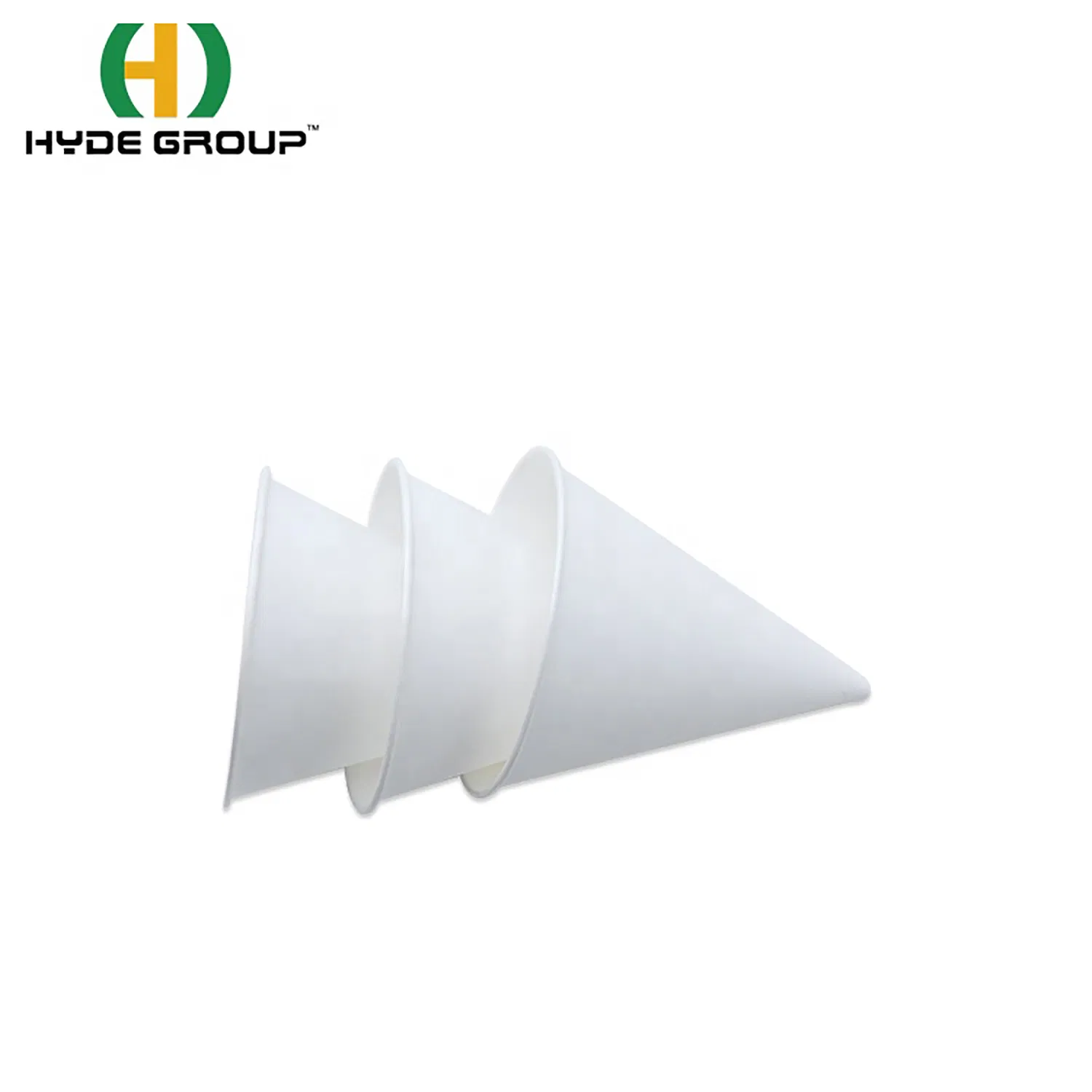 Customized Cone Ice Cream Paper Cups Various Color Printings Worldwide Sells