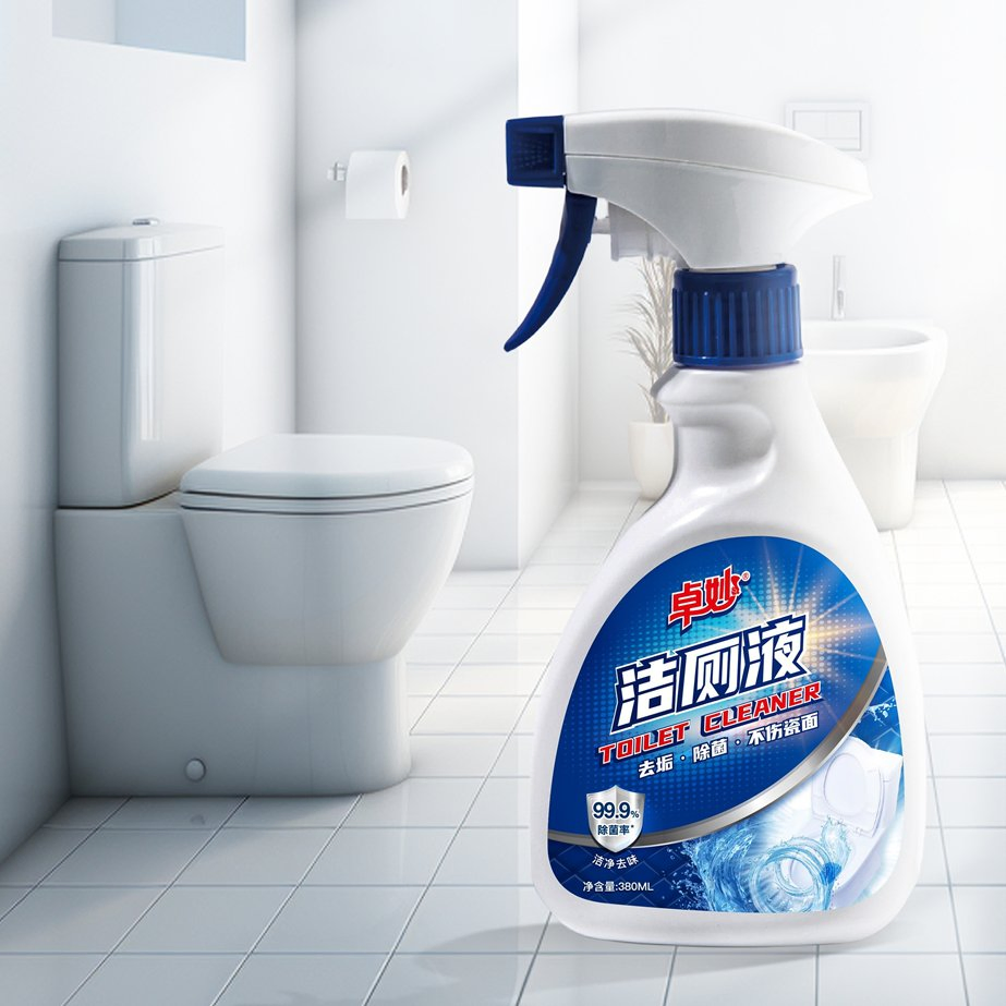 Eco Friendly Toilet Cleaner Liquid Bathroom Wc Cleaner for Daily Maintenance