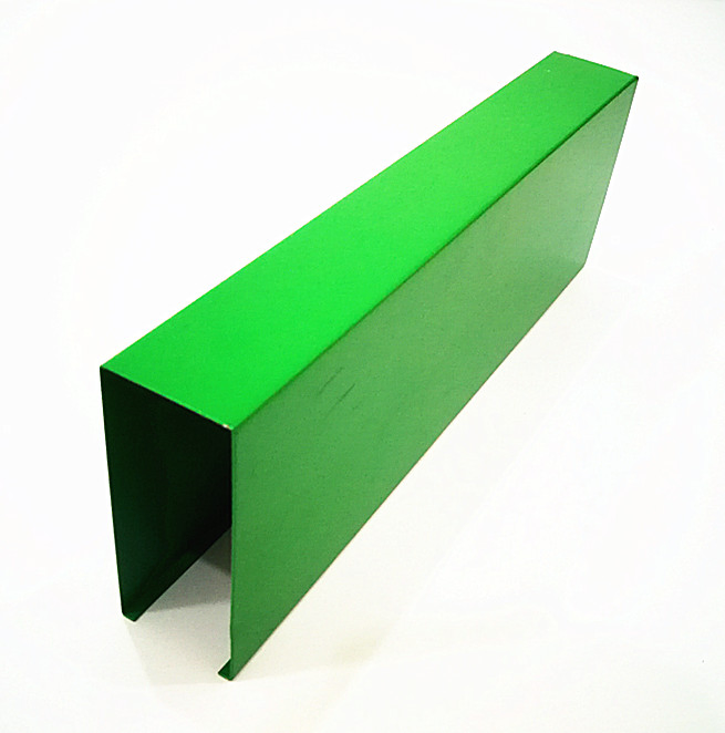 0.8mm Building Material Metal False Ceiling U-Shaped Aluminum Baffle Ceiling