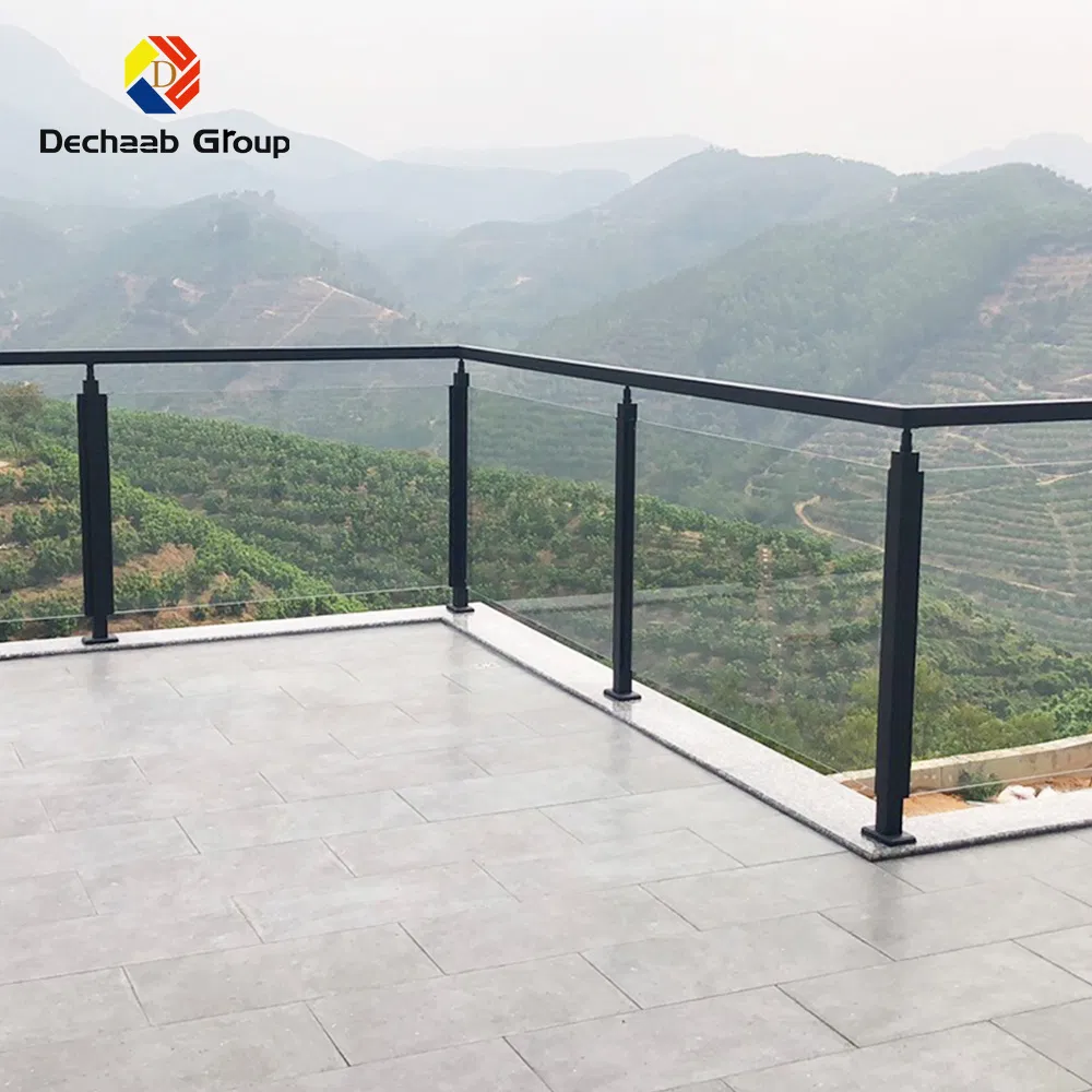 Sample Provided Glass Railing with Over 5 Year Warranty