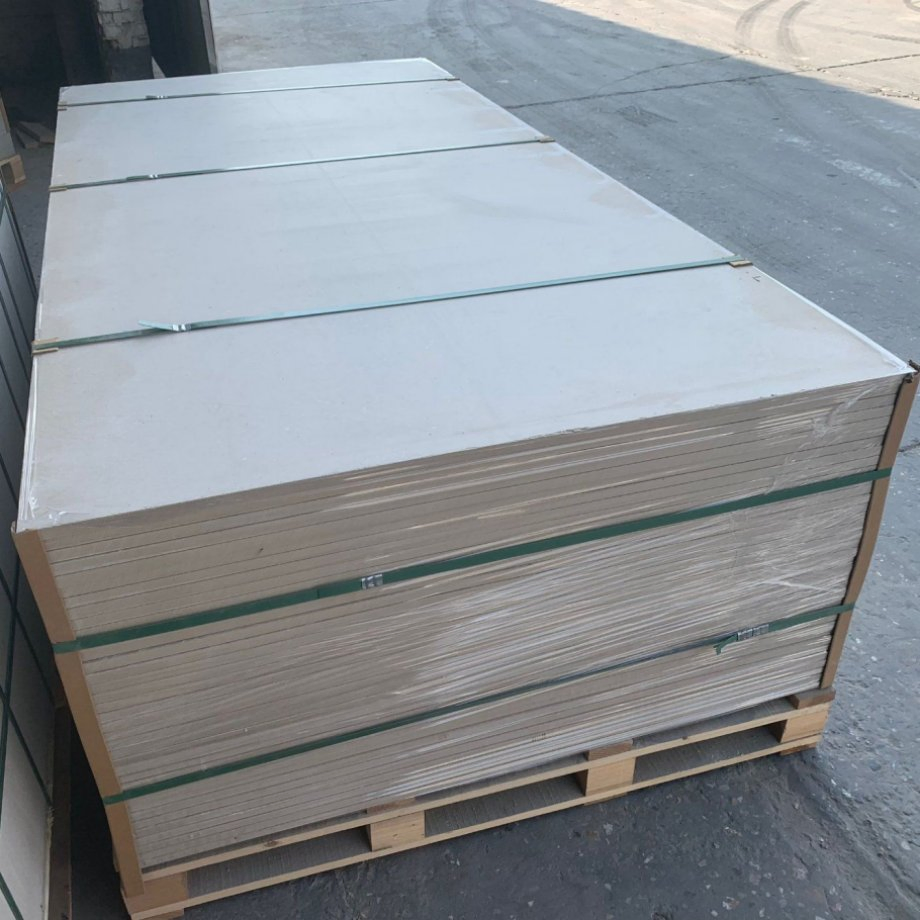 Non Asbestos Waterproof 6mm 12mm XPS Insulation Gray Color Wall Slab Construction MGO Plate Calcium Silicate Panel Ceiling Facade Sheet Cement Fiber Board